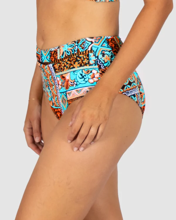 Tulum High Waist Bikini Bottom - Image 2