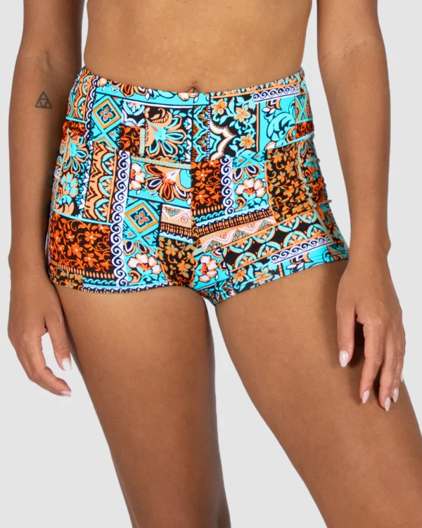 Tulum Extra Firm Beach Short Bikini Bottom
