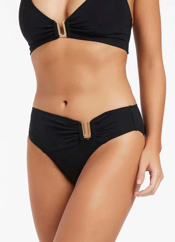 Jetset U Trim Mid Pant - Black - Image 5