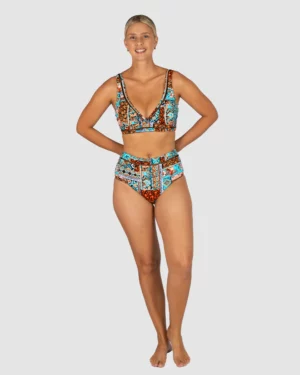 Tulum High Waist Bikini Bottom