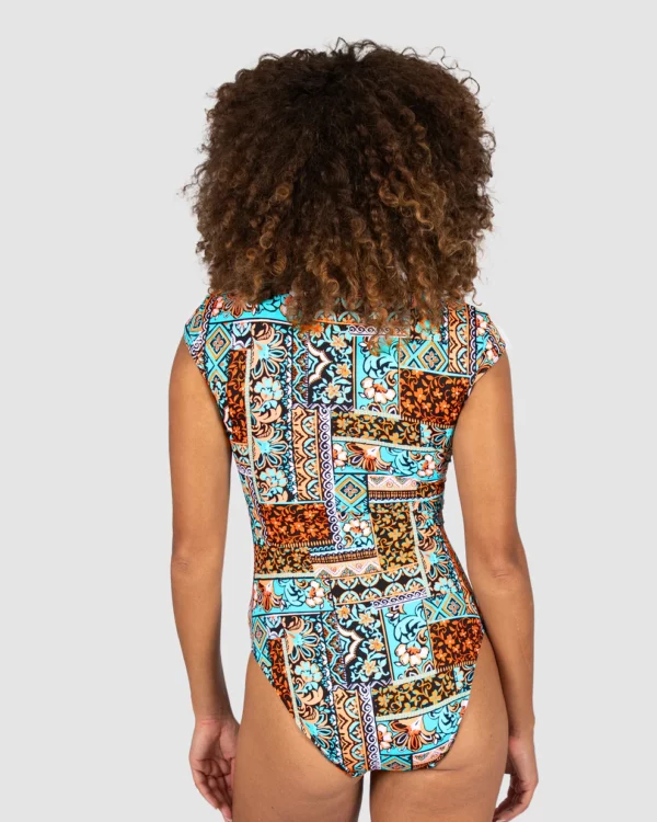 Tulum Zip Front Surfsuit Swimwear - Image 5