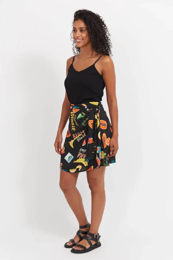 Cabana Mini Skirt - Brasil Black - Image 4