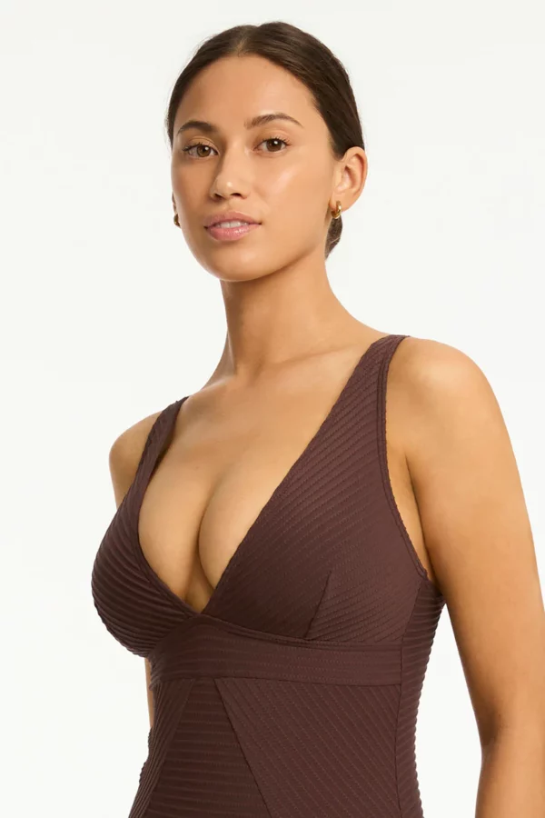 Spinnaker Panel Line One Piece-Cocoa - Image 2