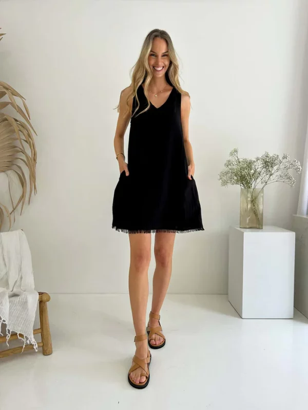 Vera Dress - Black - Image 5