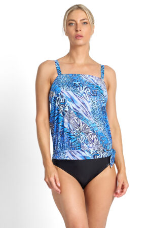 Tigeress Blouson Tankini Top
