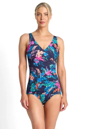 Fresia Sheath One Piece - Navy
