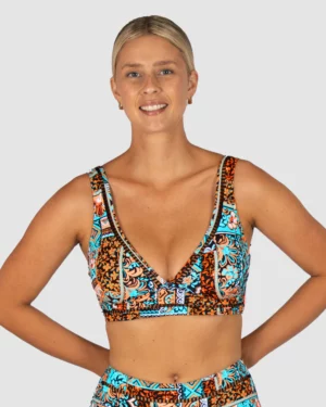 Tulum D/DD Longline Bikini Bra Top