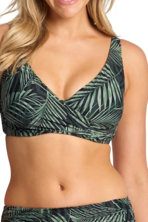 Lombok DD-E Twist Bikini Top - Black