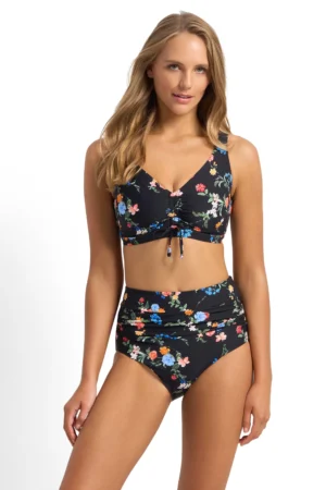 Japan F-G Tie Bra - Black