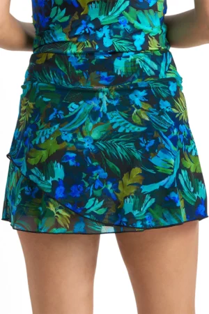 Watermist Layered Swim Skirt