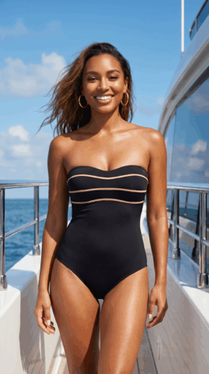 Chic Bandeau One Piece
