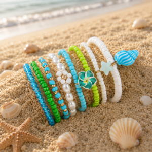 Bohemian Multi Layer Beaded Bracelet